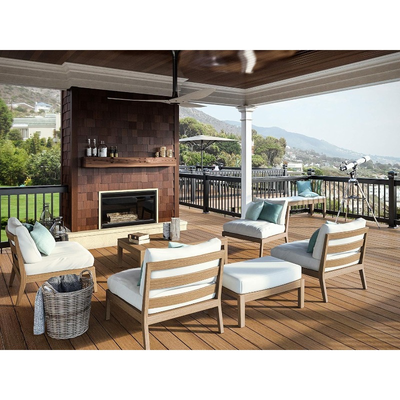 100 Pack Deck Balusters 36" Rectangle Staircase Baluster, Black Metal Deck Spindle and Stairs Railing