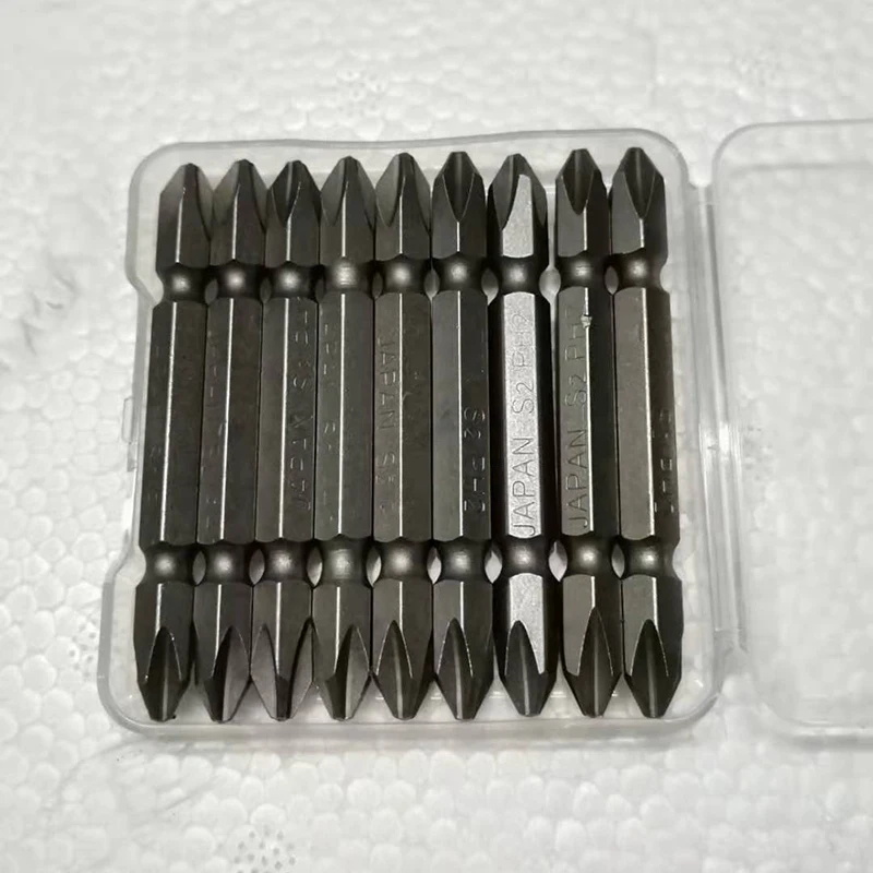 Screwdriver Bits Set 65mm PH2 Anti-slip with Magnetic 1/4" Hex Shank Fits Hand Electric Drill Driver Hand Tools