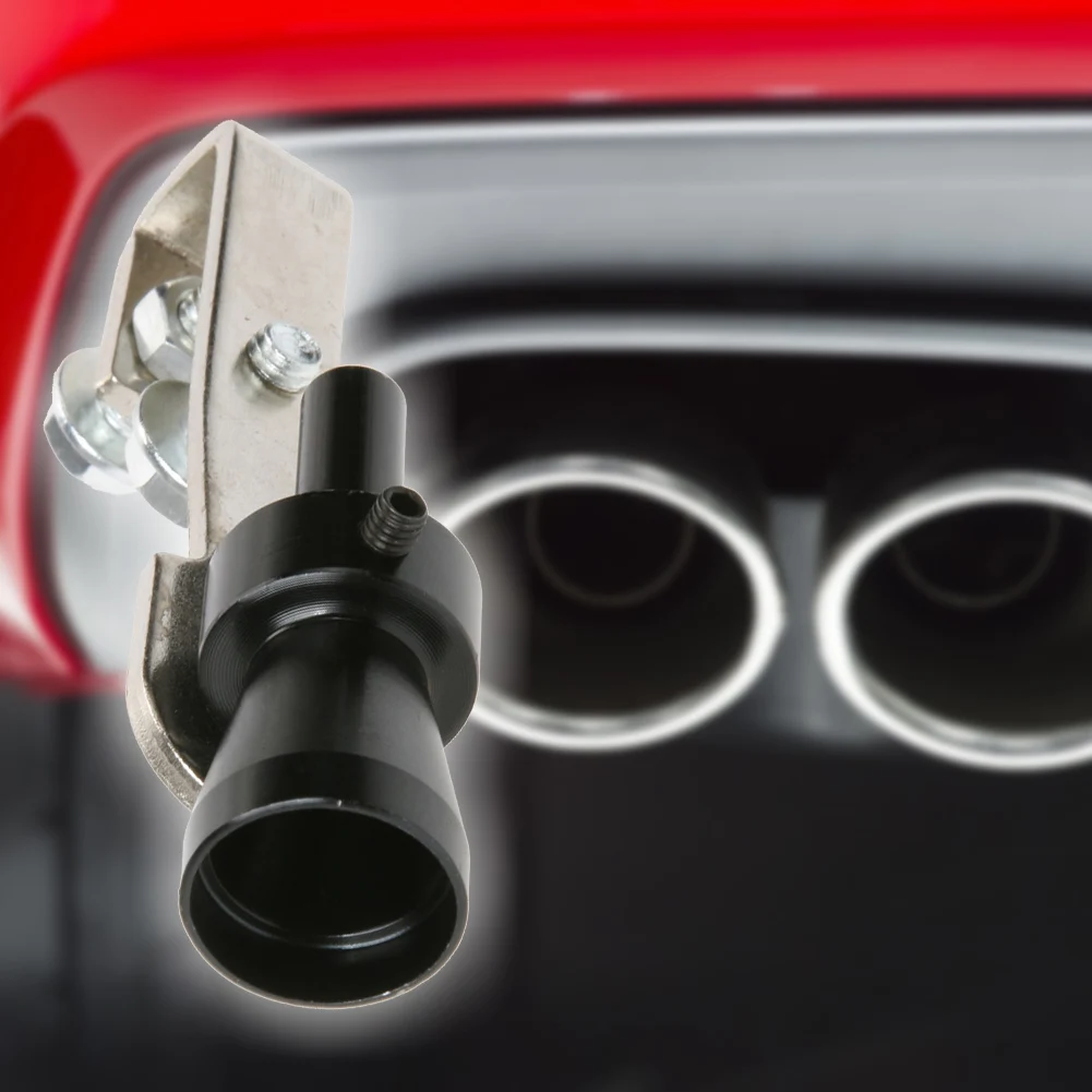 Practical Sound Simulator Portable Car Turbo Whistle Exhaust Pipe Whistle Muffler Blow Off Car Automobile Accessories