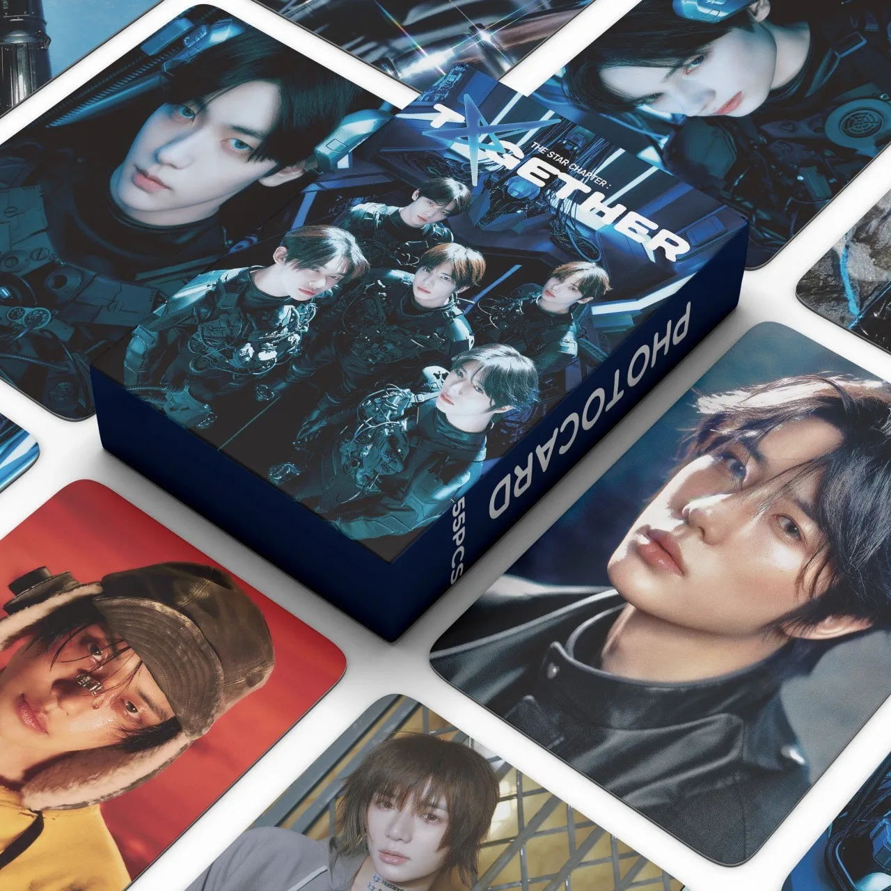 55Pcs Idol Boy New Album Love Language Photocards High Quality Lomo Cards HUENINGKAI TAEHYUN BEOMGYU SOOBIN YEONJUN Fans Gifts