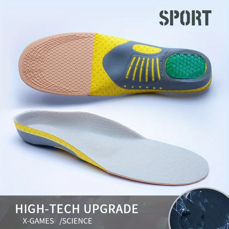 Solette ortopediche premium Plantari Piede piatto Salute Suola Pad per scarpe Inserto Supporto per arco plantare Fascite plantare Cuscinetto per la cura dei piedi