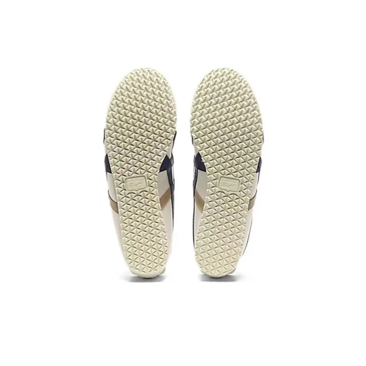 Asics Onitsuka Tiger MEXICO 66 รองเท้าวิ่งผู้หญิงผู้ชาย Retro รองเท้าผ้าใบน้ําหนักเบาสีขาวสีฟ้าสีเหลือง