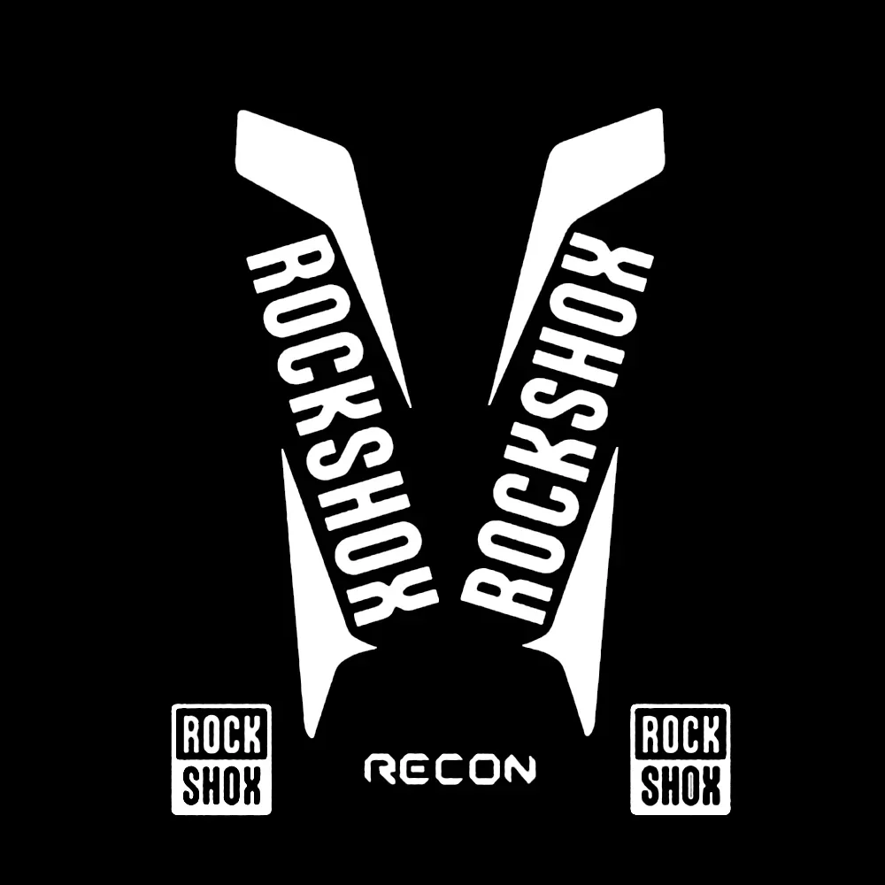 Cho RockShox RECON Phong Cách Đề Can Dán Xe Đạp Lực Mặt Trước Dán Xe Đạp MTB Lực Mặt Trước Đề Can PIKE Dán 18Cm * 8Cm