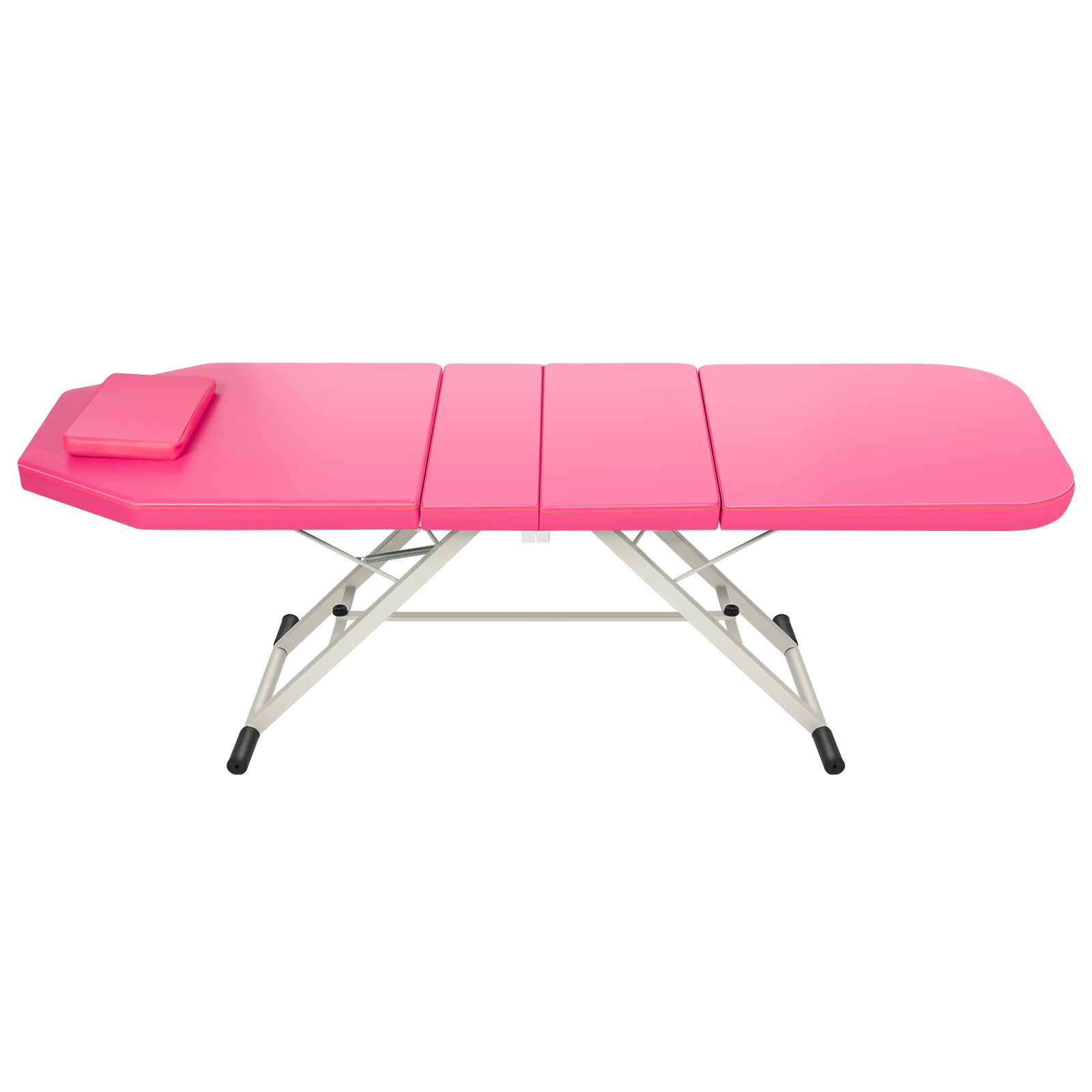 3-faches Massagebett mit abnehmbarem Kissen, flexibles tragbares Schönheits-Kosmetikbett für Spa-Tattoo-Massage-Massagetherapeuten