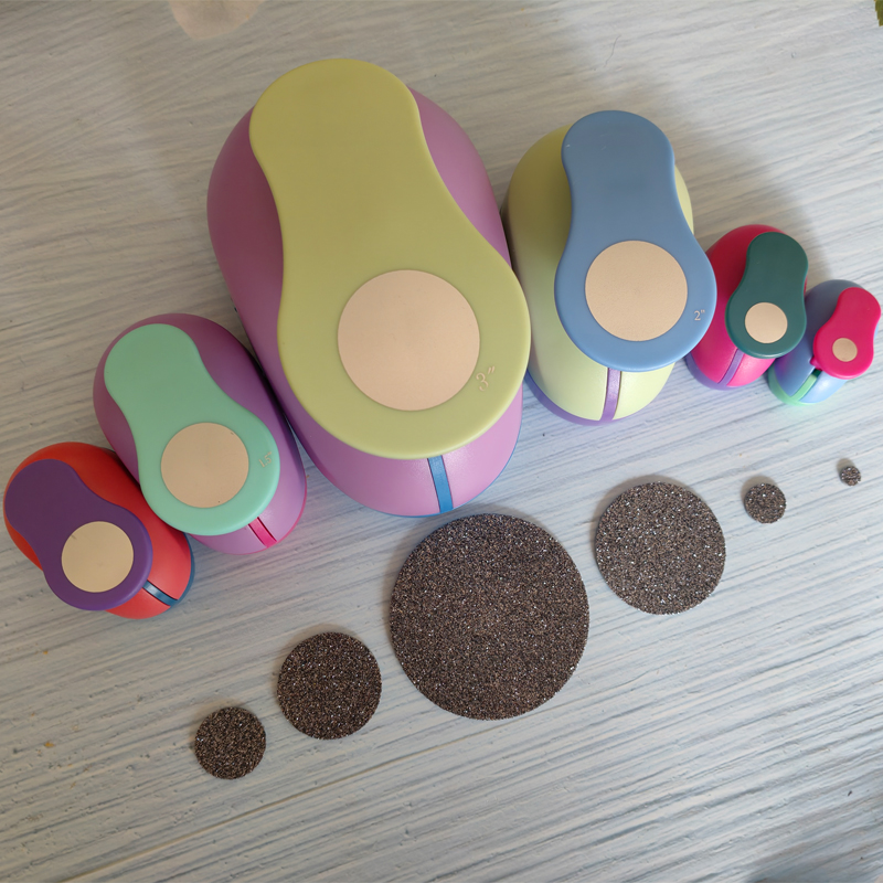 50mm 38mm 25mm 16mm 8mm 원형 원형 공예 종이 커터 스크랩북 학교 펀처 EVA 구멍 펀치 태양 포도