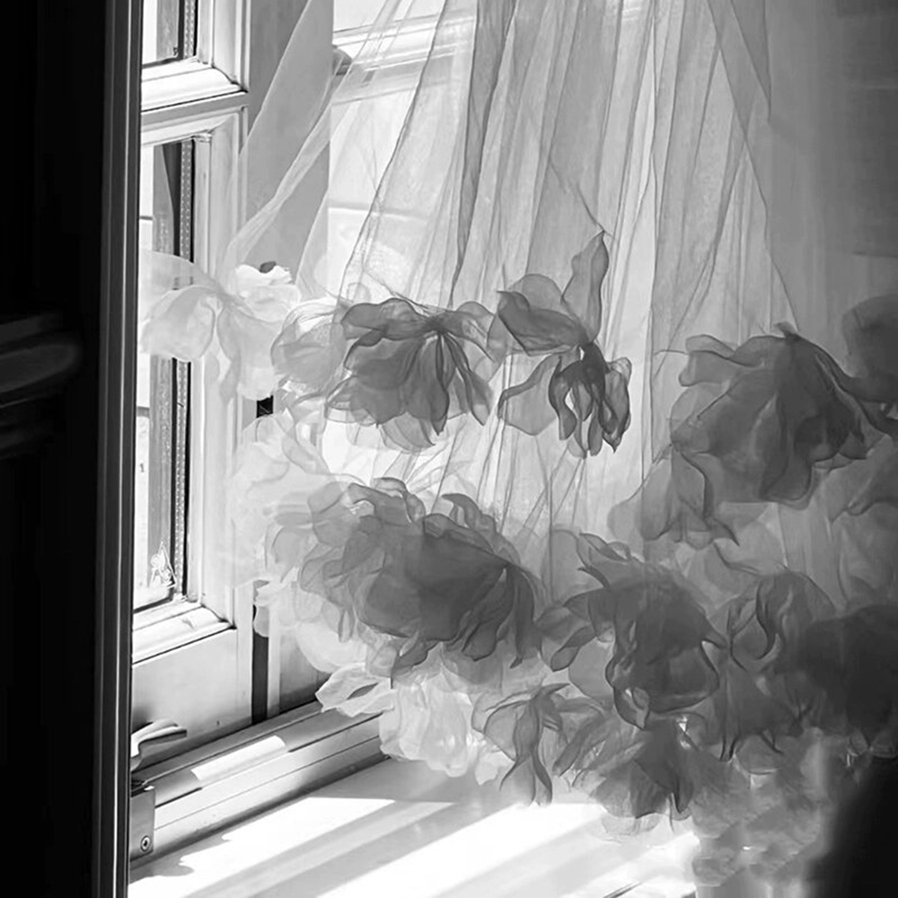 Neuer Brautschleier mit Irisblumen, zweilagig, kurzer Hochzeitsschleier, individuell gestaltet