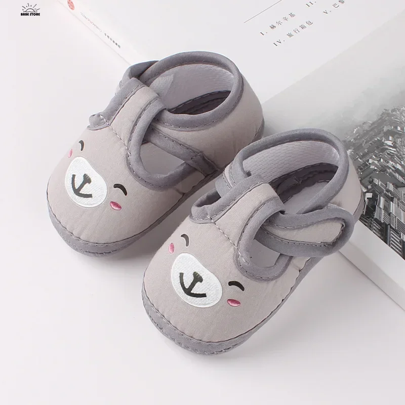 ทารกแรกเกิดรองเท้าเด็กการ์ตูนเด็ก First Walkers Soft Sole รองเท้าเด็กวัยหัดเดินการ์ตูน-รองเท้าฤดูใบไม้ผลิฤดูใบไม้ร่วงเด็กทารก-รองเท้า
