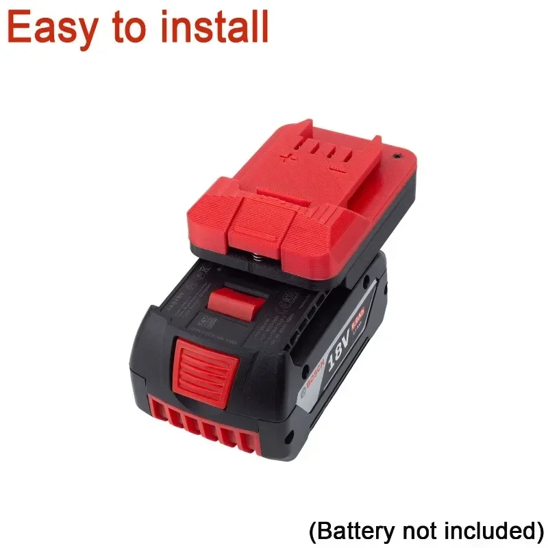 Battery Adapter Converter For Bosch 18V Lithium Battery To for Lidl Parkside X20V Power Tools (Not include tools and battery)