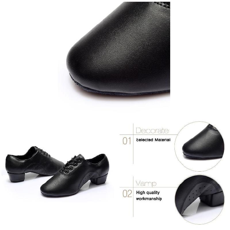 Jungen Männer Gesellschaft stanz schuhe einfarbige Herren schuhe mit Absätzen kleiner Junge/große Kinder/Männer tanzen Lederschuhe