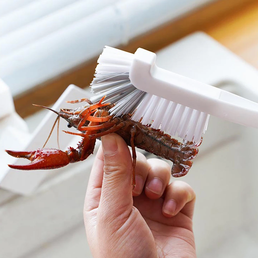 1PC 日本洗浄ザリガニブラシアワビクリーニングブラシカップブラシキッチンジューサープラスチック豆乳マシンブラシ