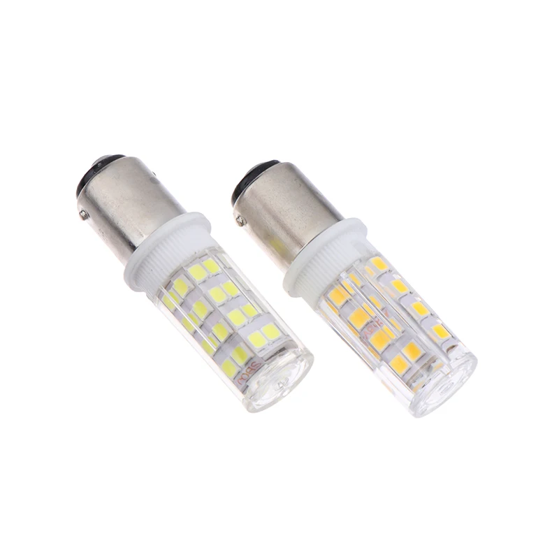 220V BA15D Energy Saving Corn Bulbs Crystal Lamp 5W Led Lights Lights For Sewing Machine High Brightness 310-340LM