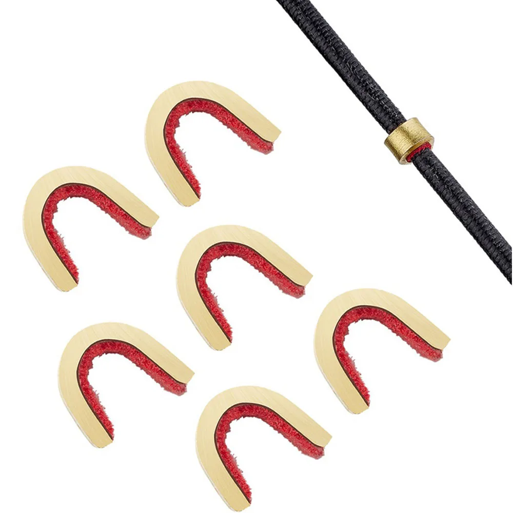 Juego de golpe de cuerdas de alicates de puntos de incocación de cuerda de arco de tiro con arco ​ Regla cuadrada en T con alicates, punto de latón para kit de afinación de arco Bowst