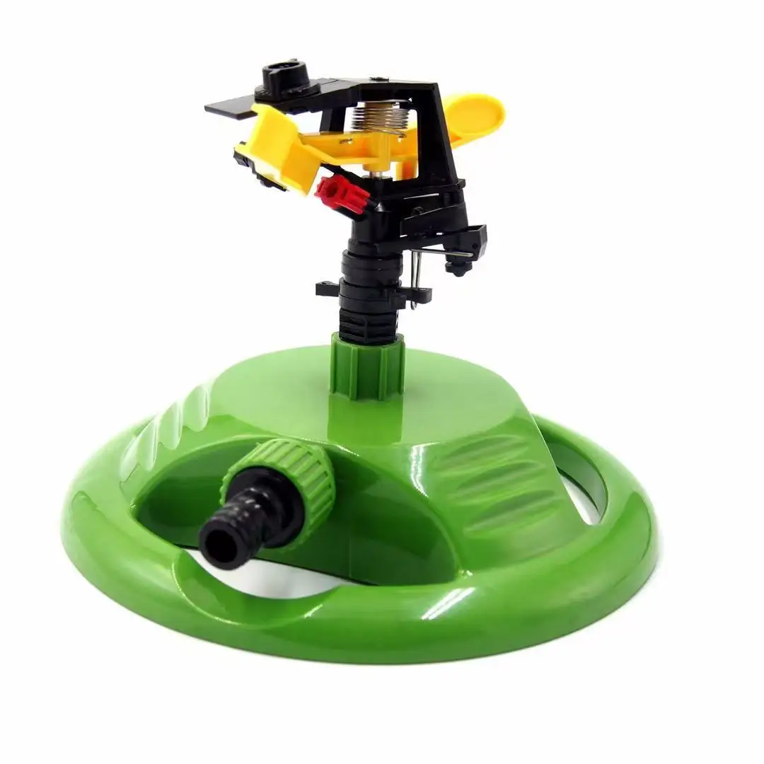 Sprinkser rotativo su base a impulsi-giallo