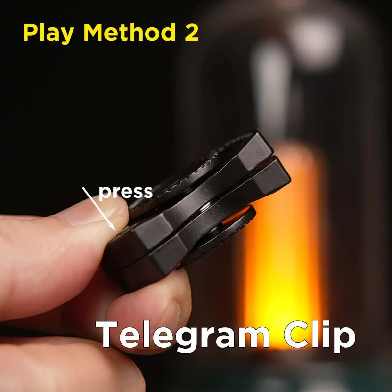 ADHS Focus Tool EDC Fidget 3-in-1 Fidget Toy Magnetischer Spinner Push Play Gadget Stressabbau für Angst Kinder Erwachsene