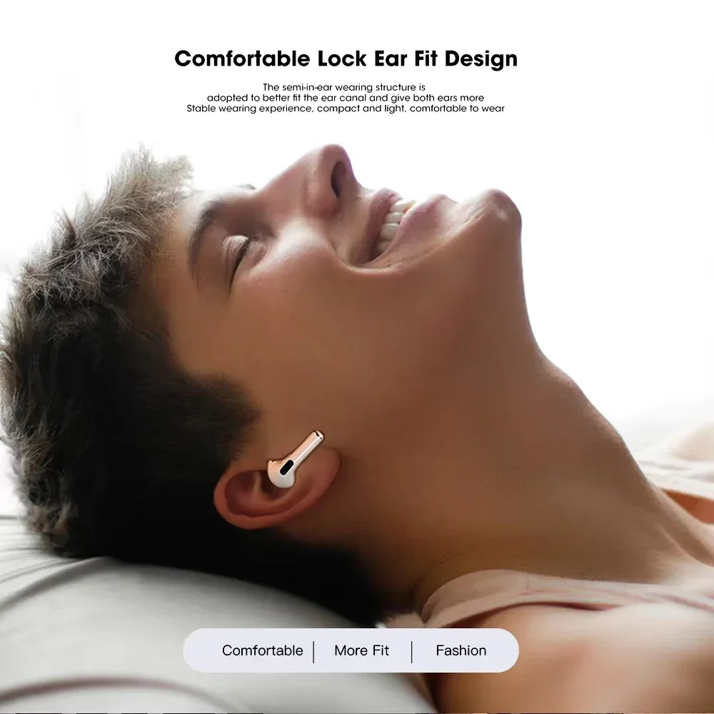 Auriculares inalámbricos TWS originales, auriculares intrauditivos Bluetooth Fone, auriculares Pro4 para todos los teléfonos inteligentes