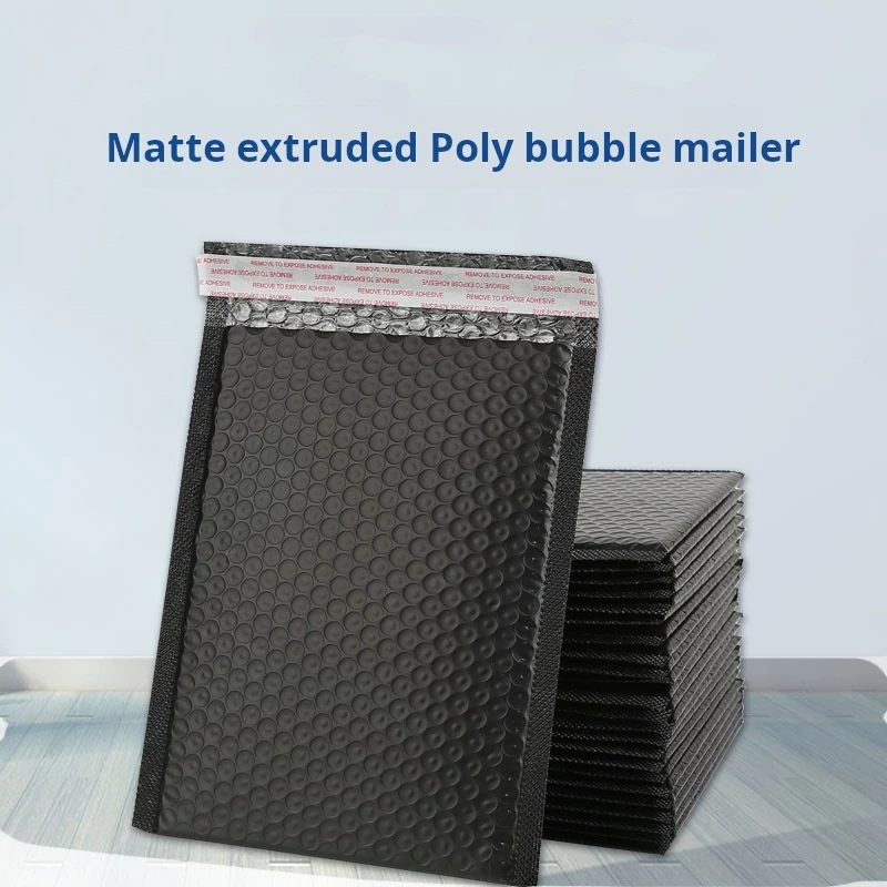 Sacos de envelope de bolha preta sacos de correio auto-vedantes envelopes de bolha infláveis sacos de embalagem de envio vários tamanhos