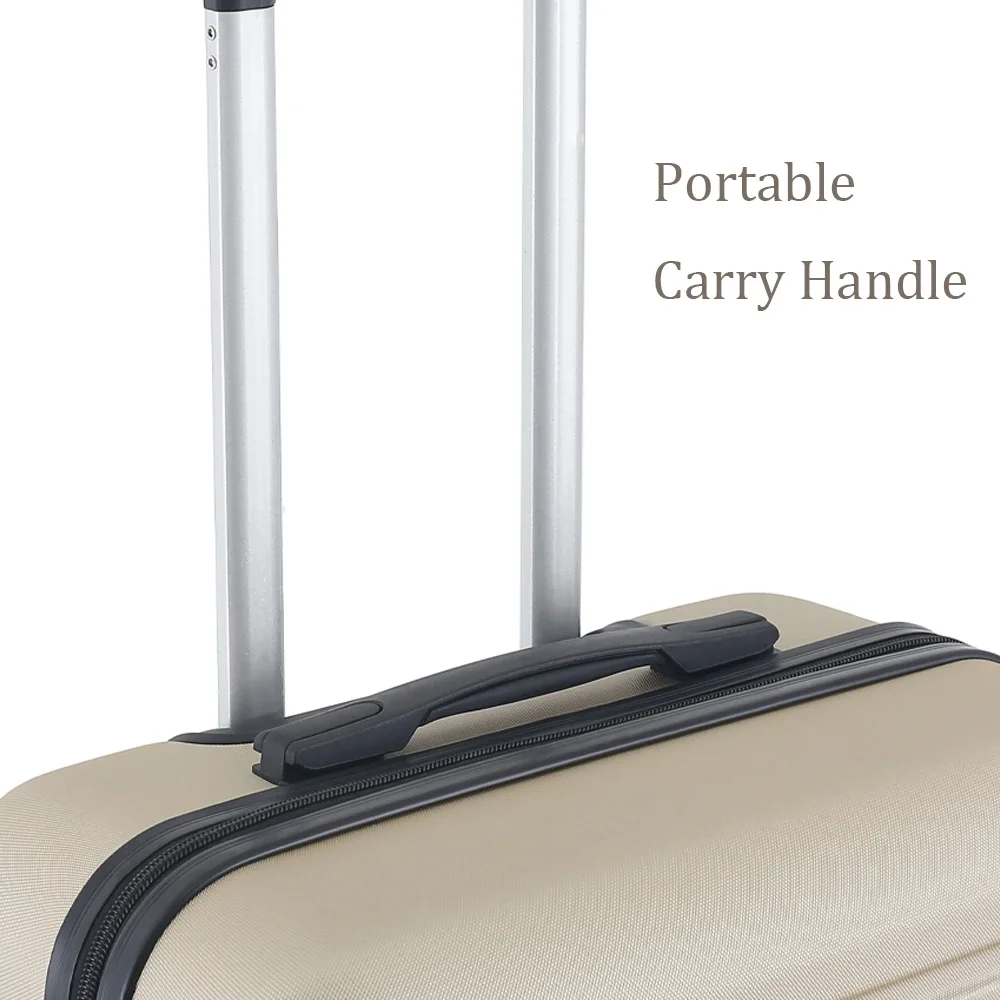 Techhome 3 pçs/lote abs mala conjunto maletas viaje 55cm-65cm-75cm mala de rolamento sobre rodas trole saco de bagagem conjunto de moda