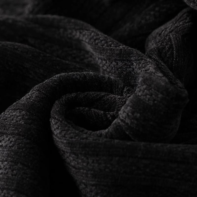 Outono inverno moda masculina mais veludo espessamento calças de cor sólida 2024 quente fino cordão meados de cintura calças roupas masculinas