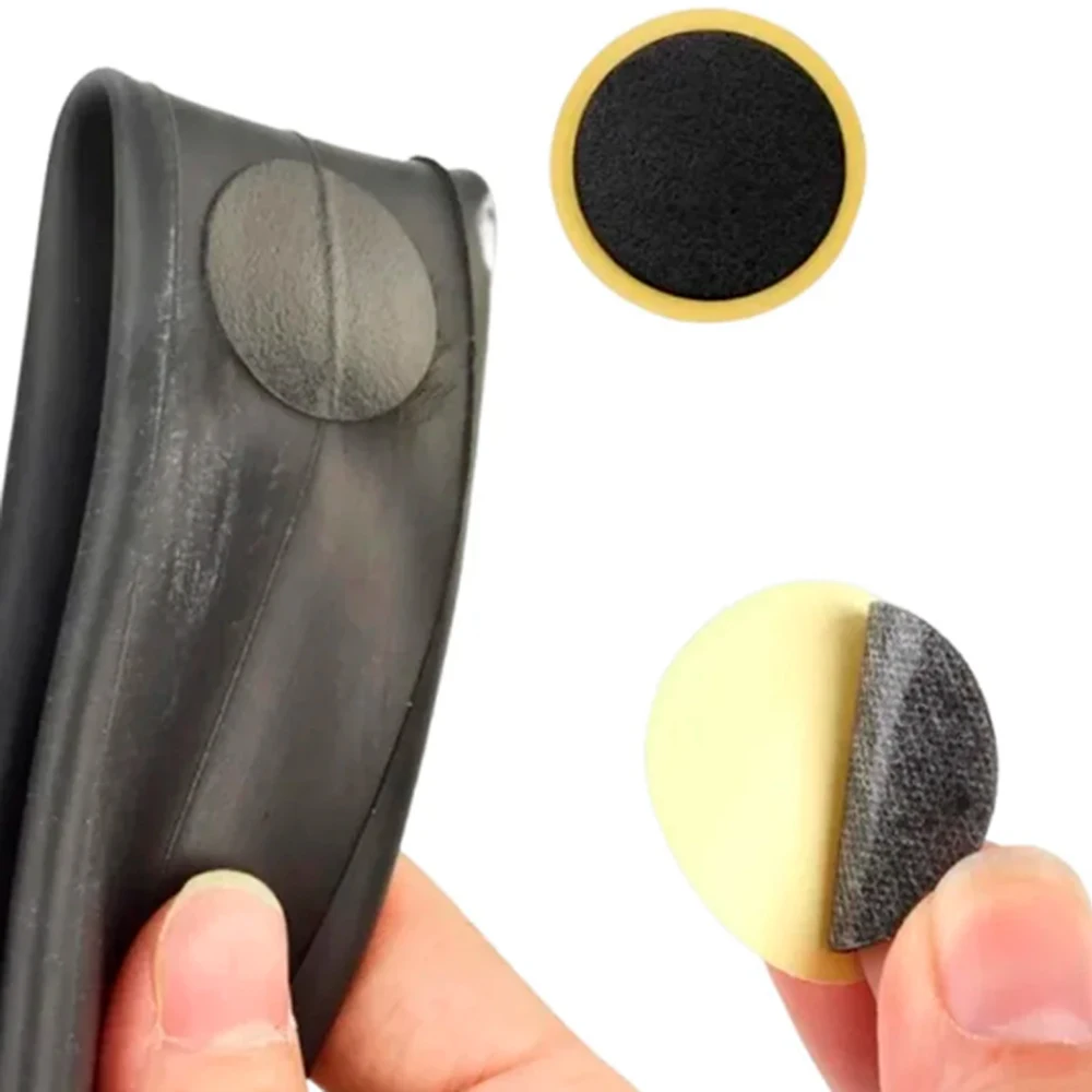 50/30/20/10PCS Glue-Free Bike Tire Patches - Quick Repair Adhesive-Free Tyre Protection, Ideal for Emergency Bike Repairs
