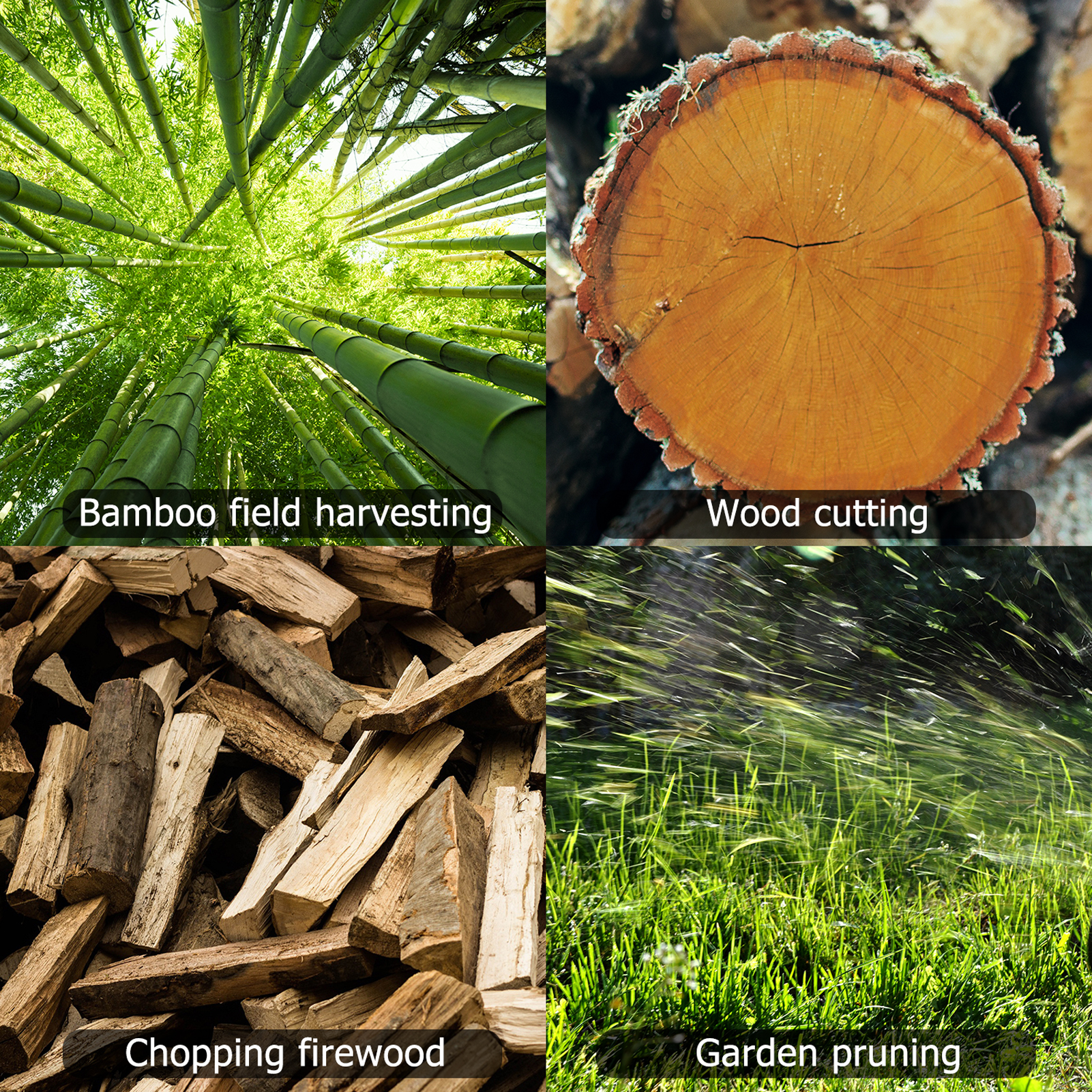 Tragbare Mini-Elektro-Astsäge, 21 V, 1200 mAh, langlebig, ergonomischer Griff, Handkettensäge, geräuscharm, für Äste, Innenhof