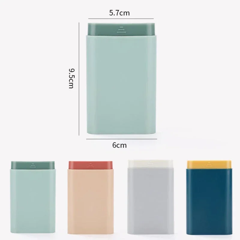 Tablet 7 dias 6 grades medicina óleos de peixe pequeno mini portátil viagem vitamina caixa pílula casos recipiente organizador armazenamento