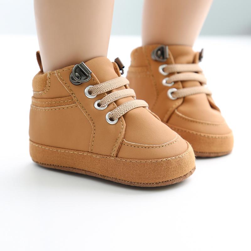 KIDSUN-Zapatillas de deporte para bebé recién nacido, cómodas, de suela suave, de algodón, antideslizantes, para primeros pasos