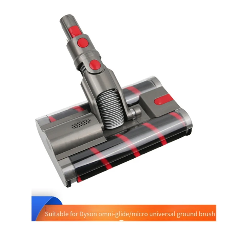 A75I-For Dyson Omni-Glide Sv19/21 Vacuum Head Replacement Motor Head Soft Roller Cleaner Head Double Roller Brush
