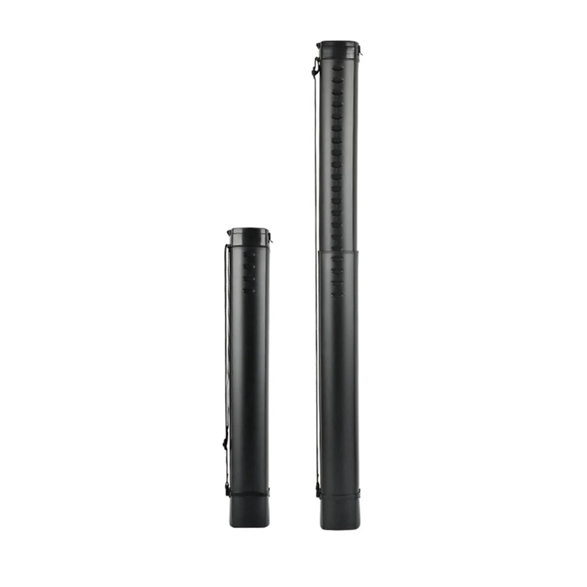 BAAU Composite Recurve Bow PP Telescopic Barrel ยิงธนูกลางแจ้ง Barrel อุปกรณ์จัดเก็บข้อมูล สีดํา