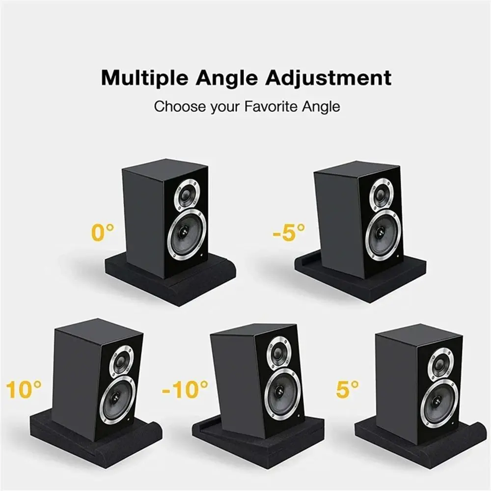 Bantalan Speaker Panel Isolasi Speaker Subwoofer Busa Akustik Bantalan Monitor Studio Speaker Bantalan Isolasi Speaker Spons