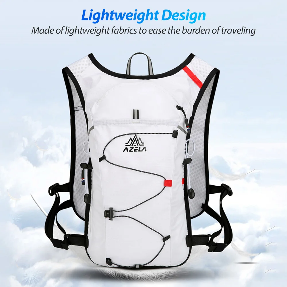 NEWBOLER Atmungsaktive Trinkweste, Trailrunning-Rucksäcke, leicht, Radfahren, Laufen, Joggen, Marathon-Rucksack, Reiten, Klettern