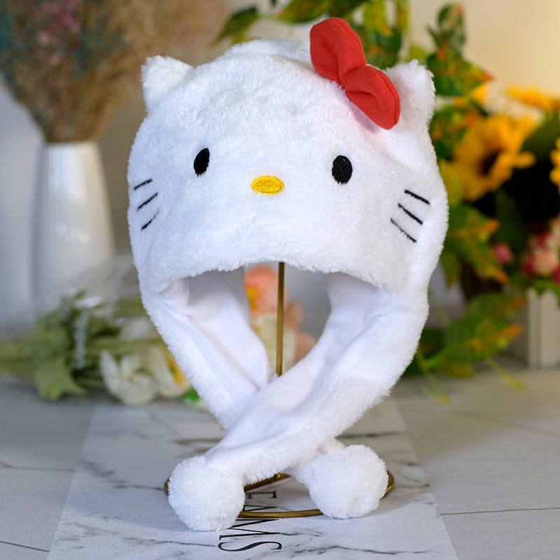 Новая искусственная мультяшная животная кролик медведь забавная панда Пингвин вертикально плюшевая короткая шляпа Симпатичные шапки для детей взрослых женщин мужчин