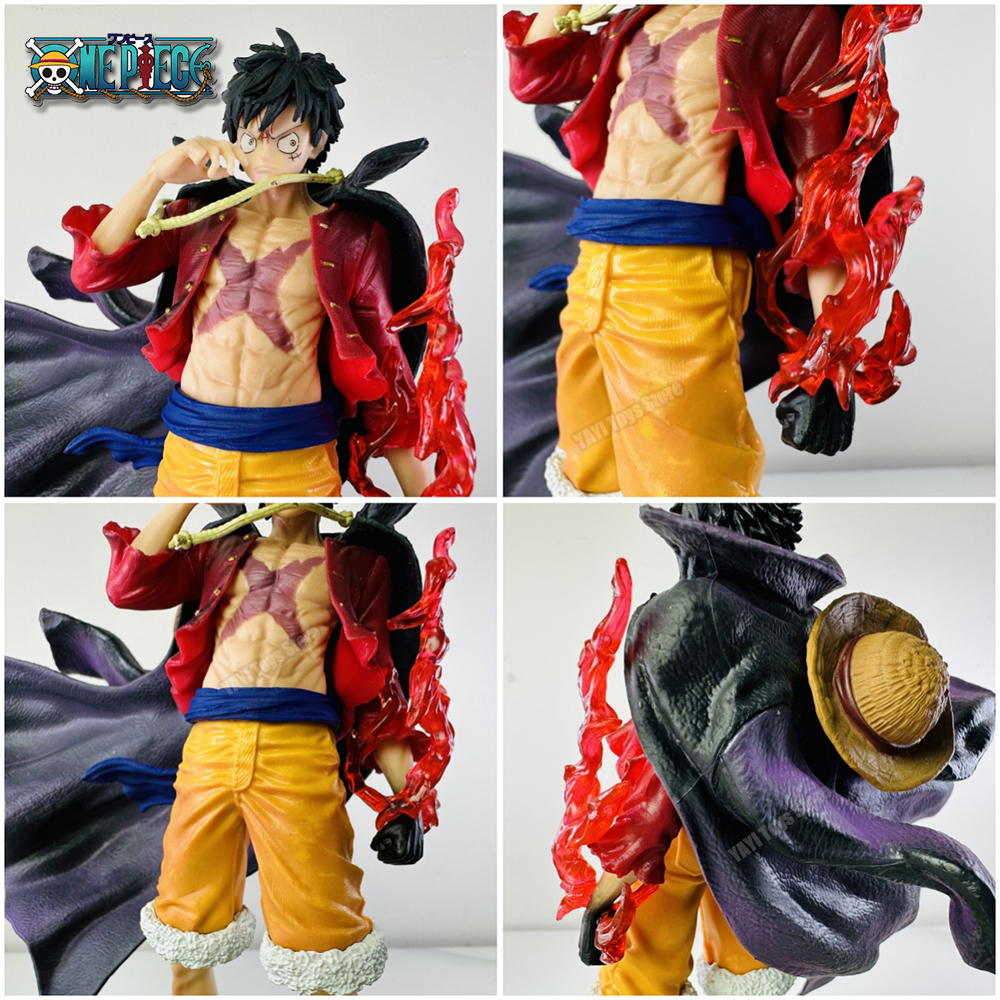 17 cm One Piece Anime Figuren Monkey D Ruffy Sonnengott Nika Action Figur Ruffy Figur PVC Modell Puppe Sammlung Spielzeug geschenk Kinder