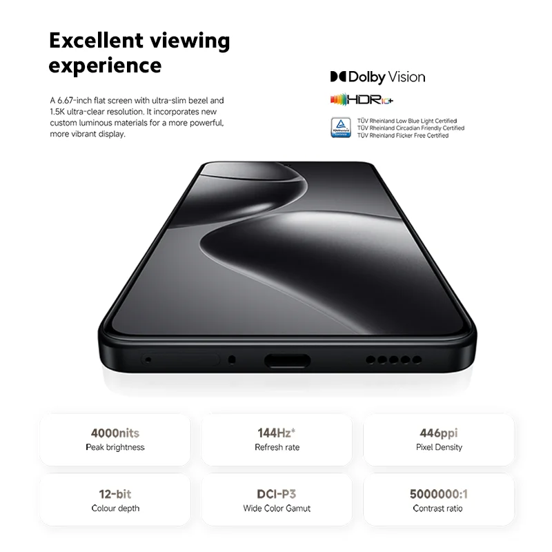 Versión Global Xiaomi 14T 5G Smartphone 12GB RAM MediaTek Dimensity 8300-Ultra 144Hz Pantalla AI 50MP 67W HyperCharge NFC