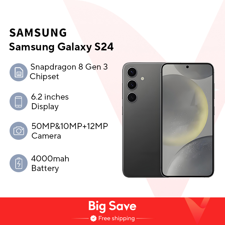 2024 Nieuwe Samsung Galaxy S24 5G AI Smartphone Snapdragon 8 Gen 3 6.2 "120Hz AMOLED 2X Display 50MP Qual Camera Mobiele telefoon 25W