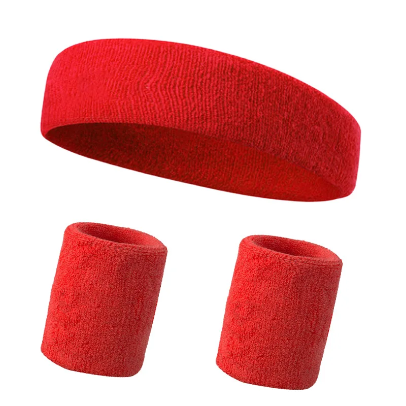 3 unids/set diadema deportiva para hombre, banda elástica para el sudor para deportes al aire libre, diadema para el sudor, pulsera para mujer, gimnasio, correr, tenis, diadema