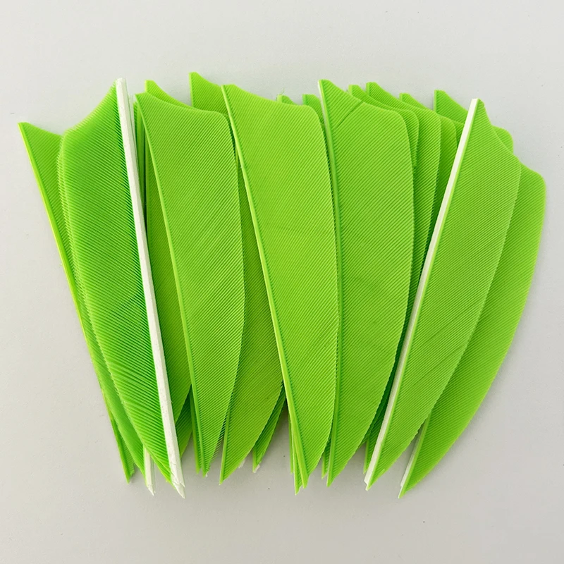 Bộ 50 3 "Mũi Tên Thật Thổ Nhĩ Kỳ Lông Phải Cánh Khiên Cắt Bắn Cung Fletches Lông Vũ 16 Màu Sắc Cho Cung Và mũi Tên Phụ Kiện
