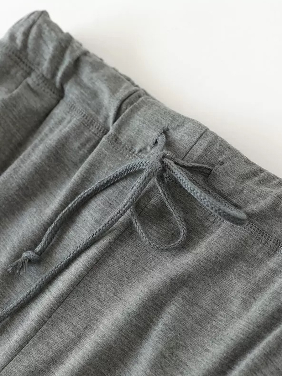 Pantalon de pyjama décontracté pour homme, pantalon de dessin animé fin, grande taille, maison, été, printemps, automne