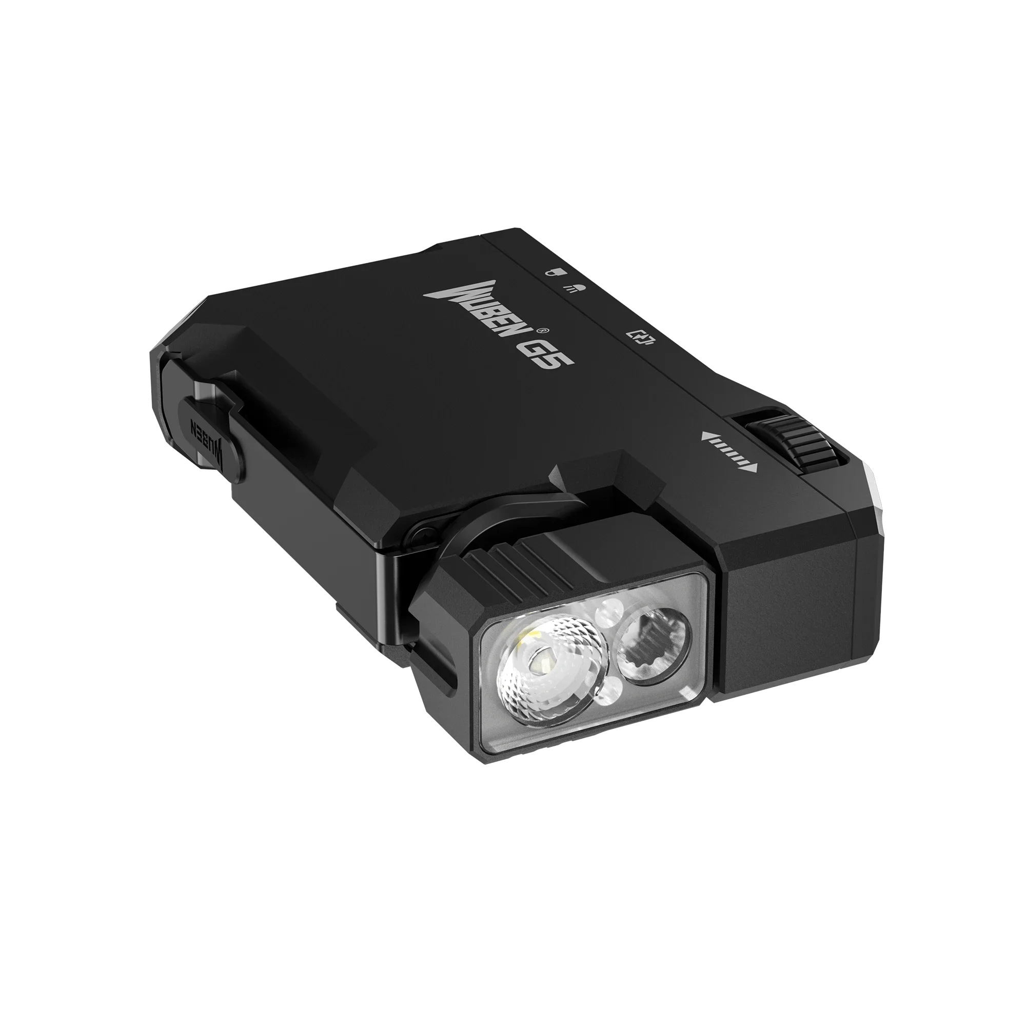 WUBEN G5 400Lumens Mini EDC Light Rechargeable Bulit-in Battery Ultra-lightweight 180° Rotating Head With Magnetic Tail