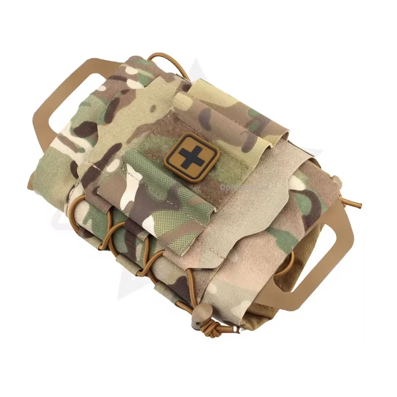IFAK กระเป๋า MOLLE ชุดปฐมพยาบาลการอยู่รอดกลางแจ้งการล่าสัตว์ถุงฉุกเฉินชุดตั้งแคมป์