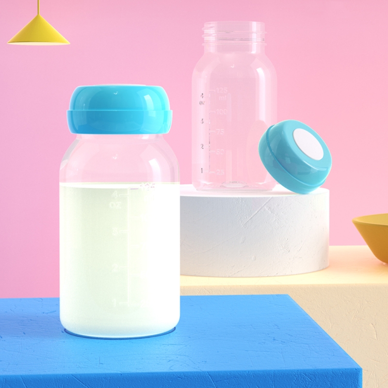 母乳と赤ちゃんのための大きな首の貯蔵ボトル,新鮮なカップのための,bpa,125ml