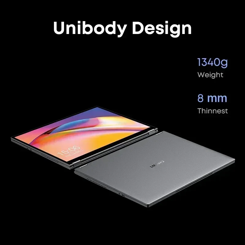 CHUWI 프리북 태블릿 노트북, 2 in 1, 인텔 i3 1215U, 12GB LPDDR5 512G SSD, 윈도우 11 노트북, 13.5 인치 IPS FHD 디스플레이, 2256x1504 와이파이 6