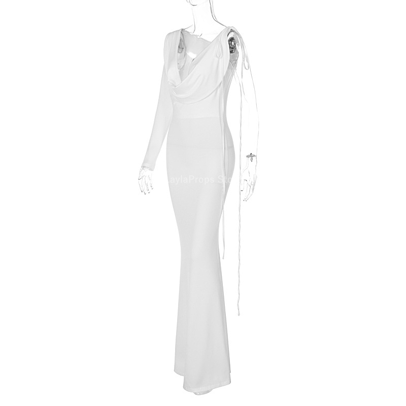 Vestidos de maternidade elegantes e sexy cor pura um ombro corpo con vestido de maternidade para fotografia e festas