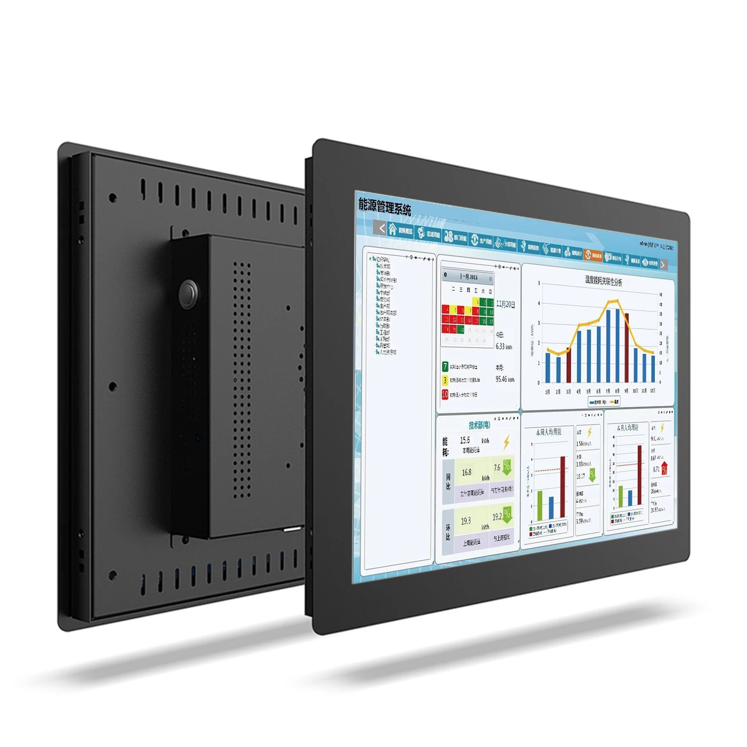 18,5 19 23,6 pulgadas panel industrial ordenador todo en uno pc con pantalla táctil resistiva mini tableta pc wifi incorporado para win10 pro