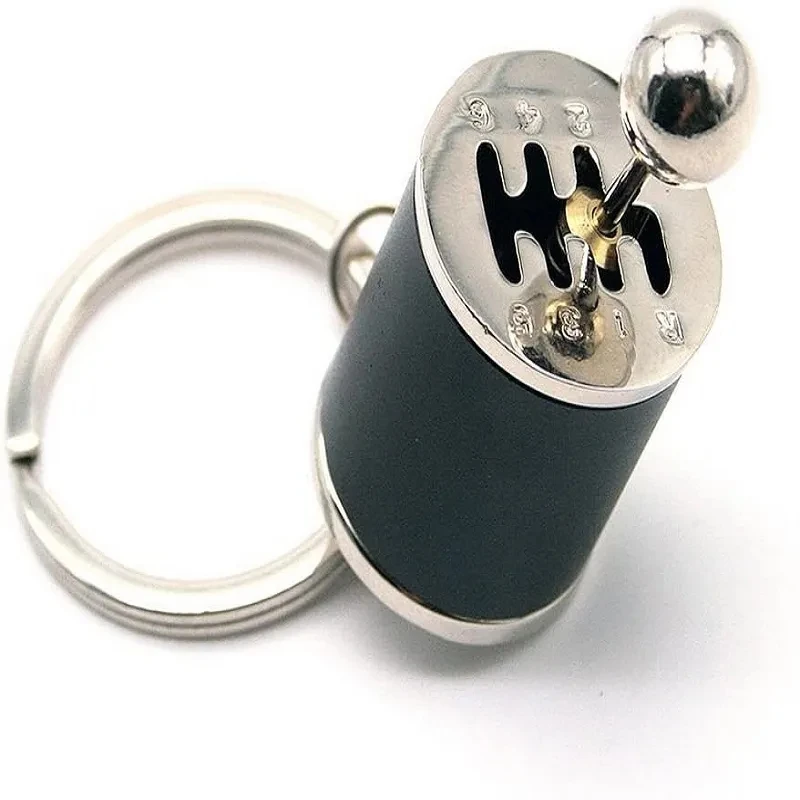 พวงกุญแจโลหะ Creative Car Shifter พวงกุญแจหกเกียร์สติ๊ก KNOB เกียร์ชุดคีย์ Antistress ผู้ใหญ่ใหม่ Fidget ของเล่น