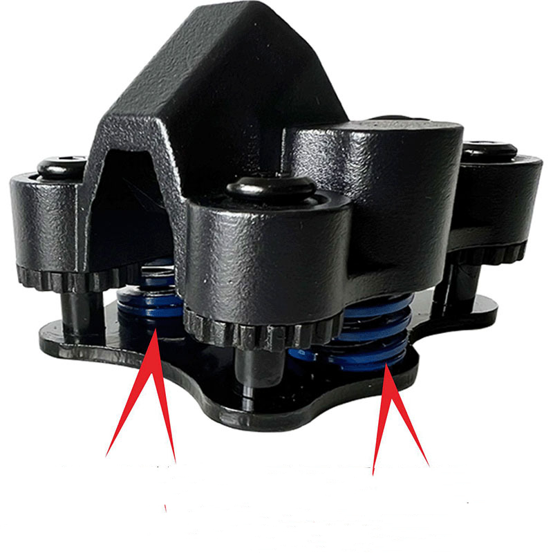 電動スケートボードサスペンションブラケットベース防振スプリングトラック DIY ランドサーフィン電動道路橋ベーススケートボード