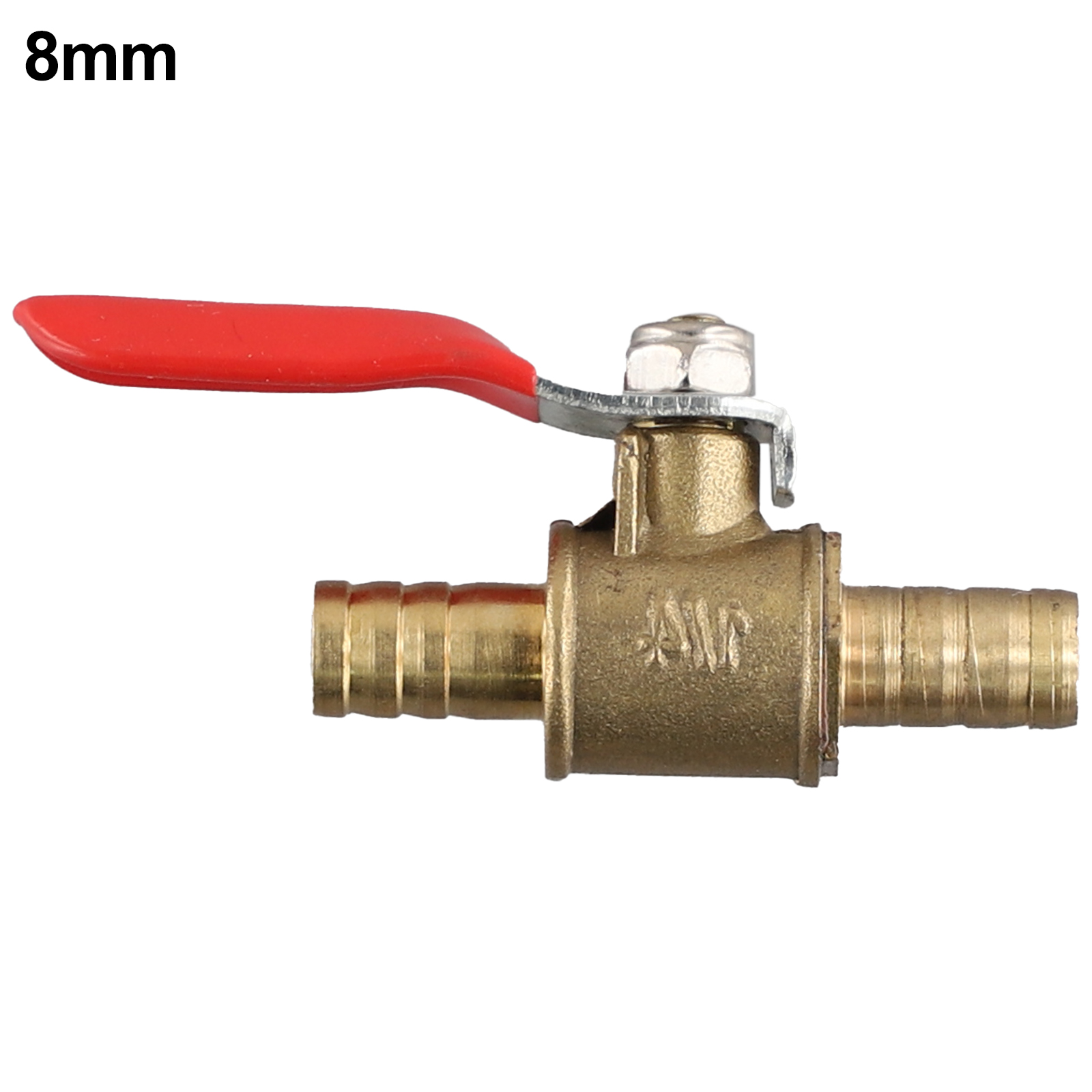 Válvula de bola de latón de alta calidad, válvula de bola de 6/8/10/12mm 6/8/10/12mm, válvula de bola de cierre de latón en línea de alta calidad