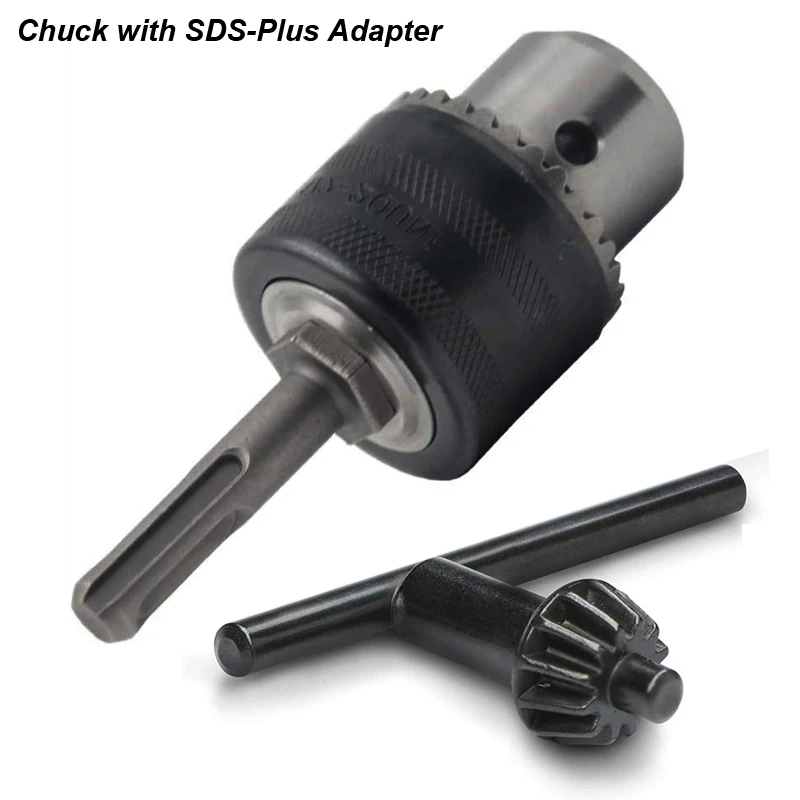 1.5-13mm conversor 1/2 "-20unf chuck rosca adaptador de mudança rápida sds 1/4" hex impacto driver chave bit biela