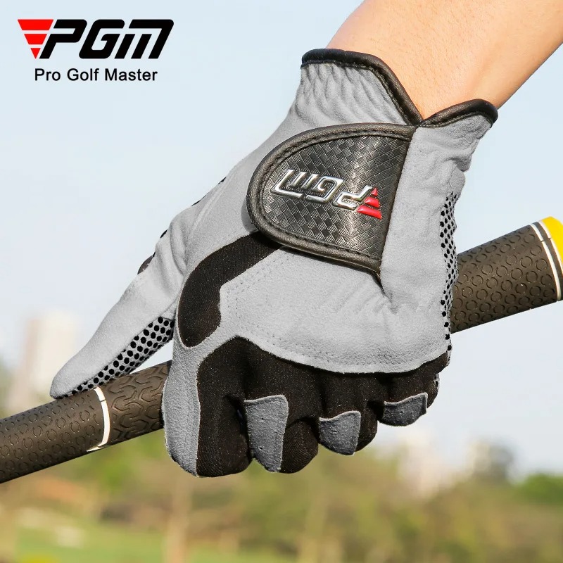 PGM Professionelle Golfhandschuhe, Mikrofasertuch, Stoff, atmungsaktiv, rutschfest, Handschuhe, Club Swing Putting Trainingshandschuhe