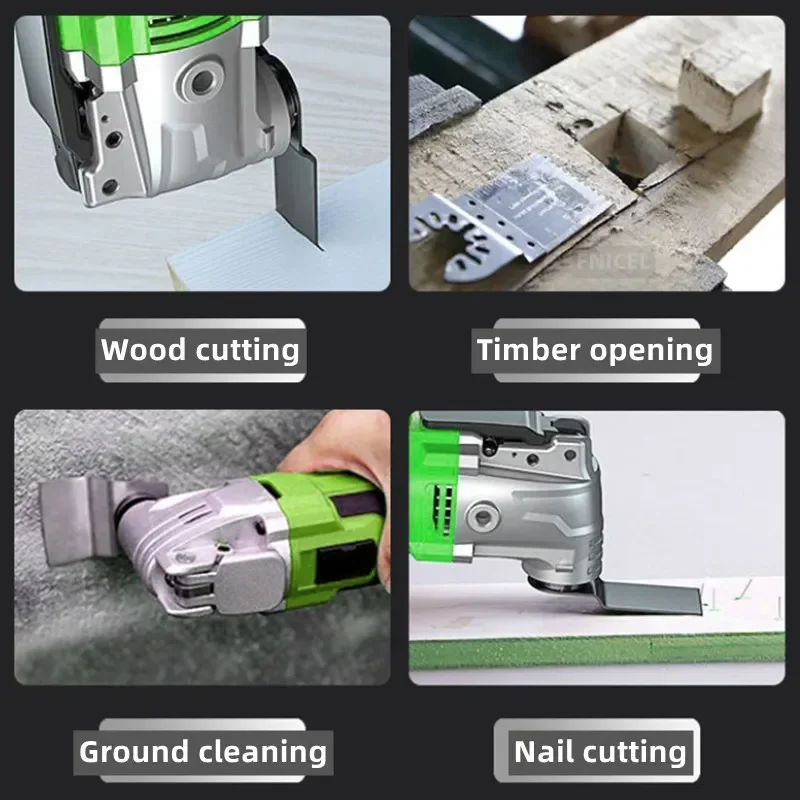 Hojas de sierra oscilantes, accesorios multiherramientas, hoja de sierra recta de acero rico en carbono, hojas de 34mm/45mm, herramientas manuales Diy, 1 ud.