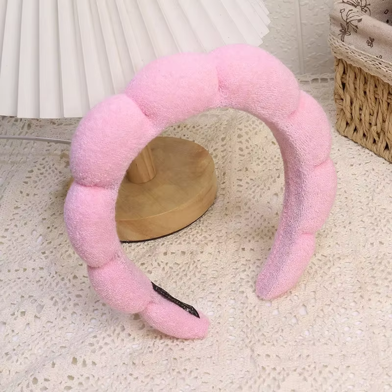 Moda esponja bandana para mulheres acessórios de cabelo multifuncional cabeça banda para rosto lavagem maquiagem remoção chuveiro faixa de cabelo